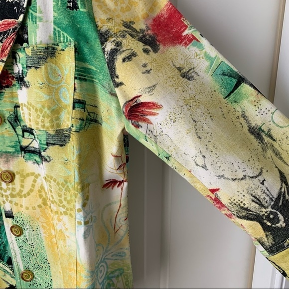 Vintage Sharon Young Blazer Size 4 - Picture 6 of 14